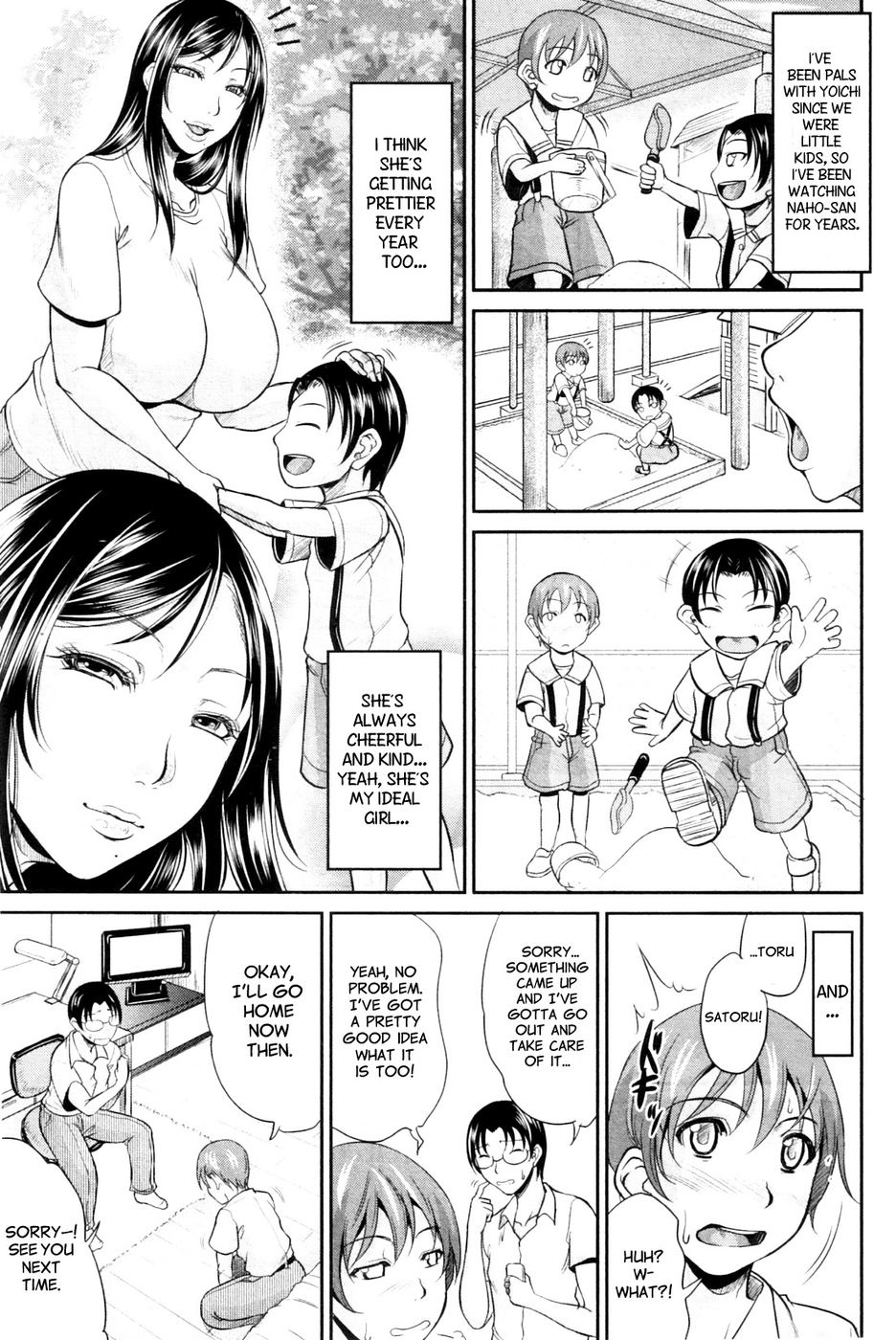 Hentai Manga Comic-Playing House with Mama-Read-3